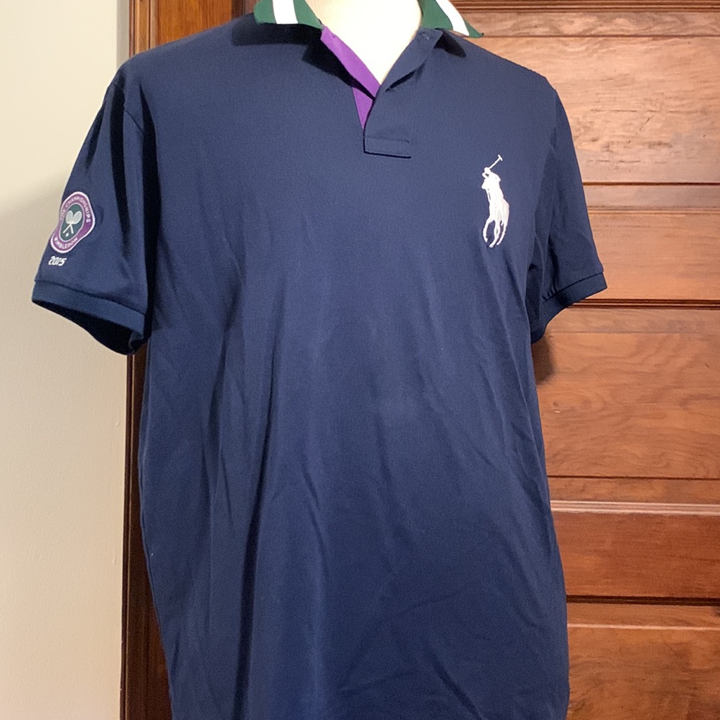 Polo Ralph Lauren Wimbledon Polo Shirt With Emblem And Wimbledon Patch